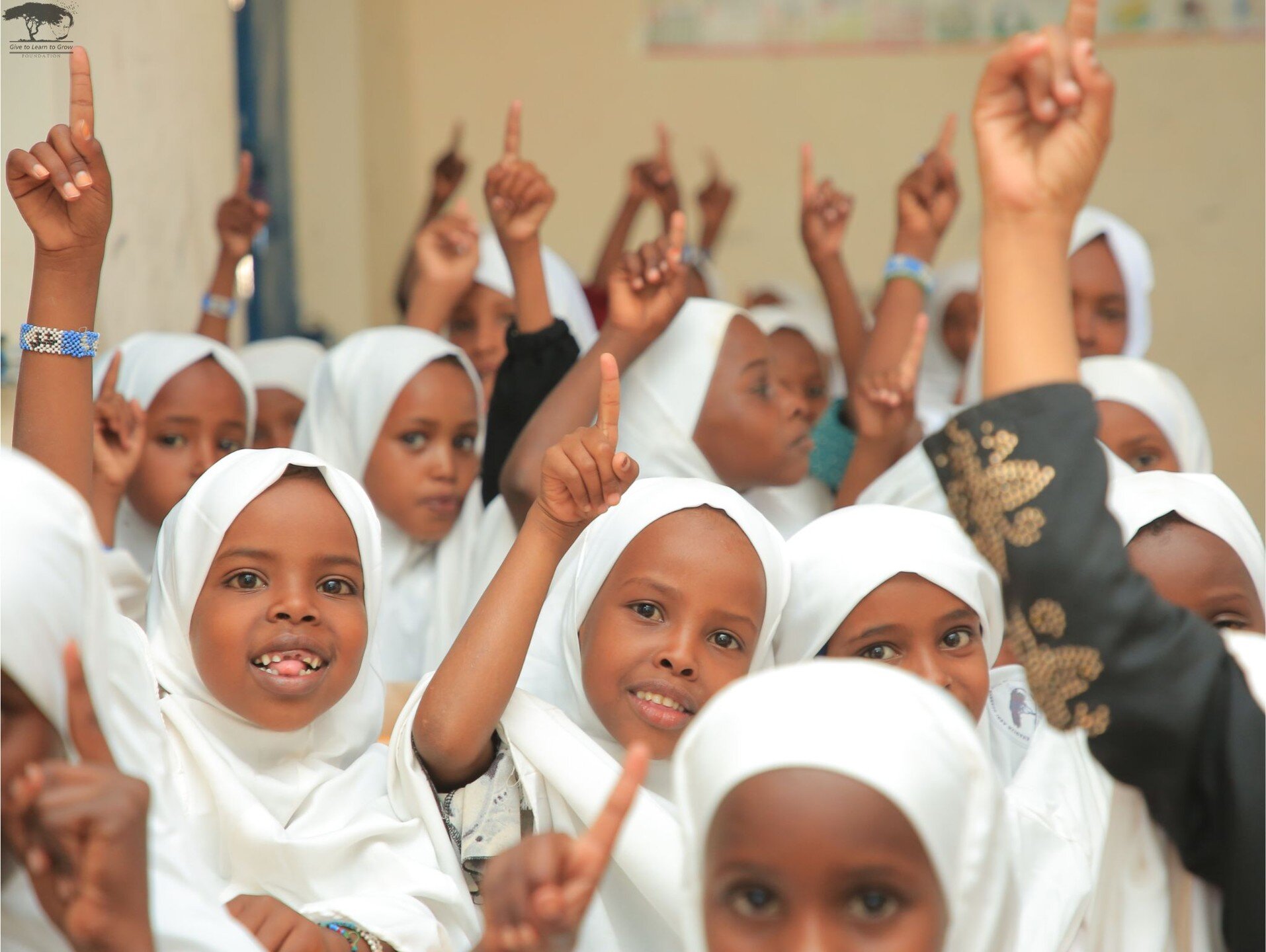 Rise and shine, world changers! Today, let's celebrate the incredible journey of learning, growth, and empowerment! 

Raise those hands high for our young female learners &ndash; the future leaders we're nurturing with education and support! 

Let's 