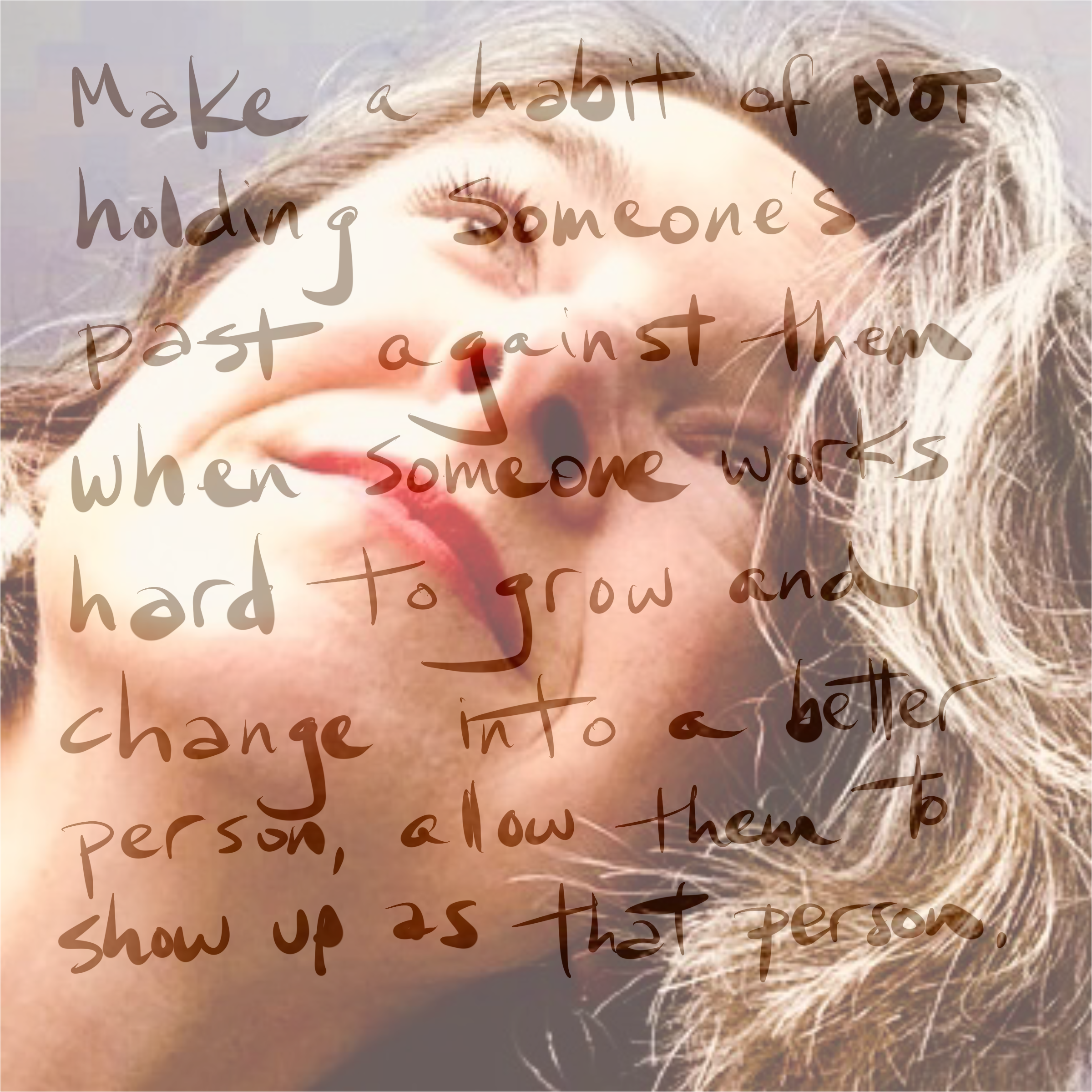 Photo with hidden message superimposed