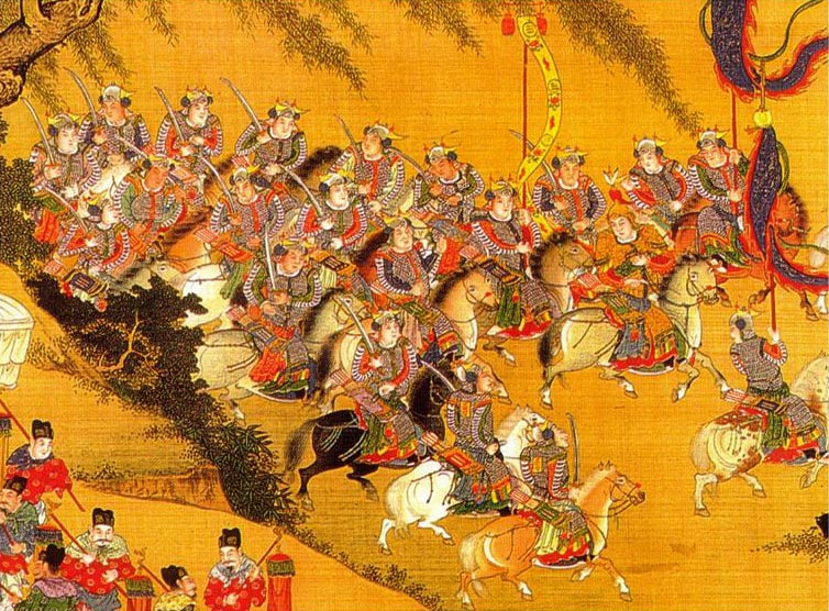painting-of-Ming-Dynasty-military-calvaries-and-weapons.jpg