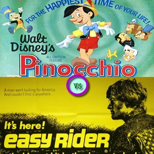 Compare &amp; Contrast:  Walt Disney’s Pinocchio vs Easy Rider