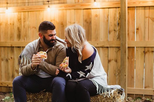 🍕+💍=💗 #dekamstudios #engaged #indianapolisphotographer #thatsdarling #indywedding #pizza #love #engagementphotographer #canon #lightroom #igersindy #indygrammers #wedindy