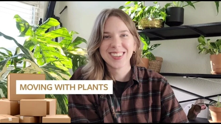 A Cross Country Move, with Houseplants!