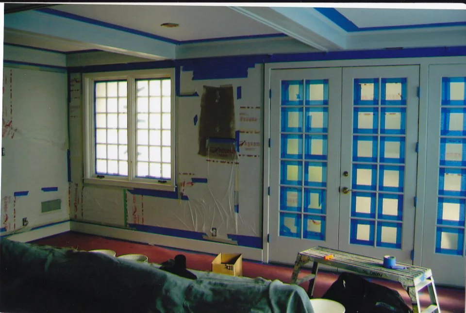 Airless Sprayed Kitchen Cabinets And Trim Megofna Restorations