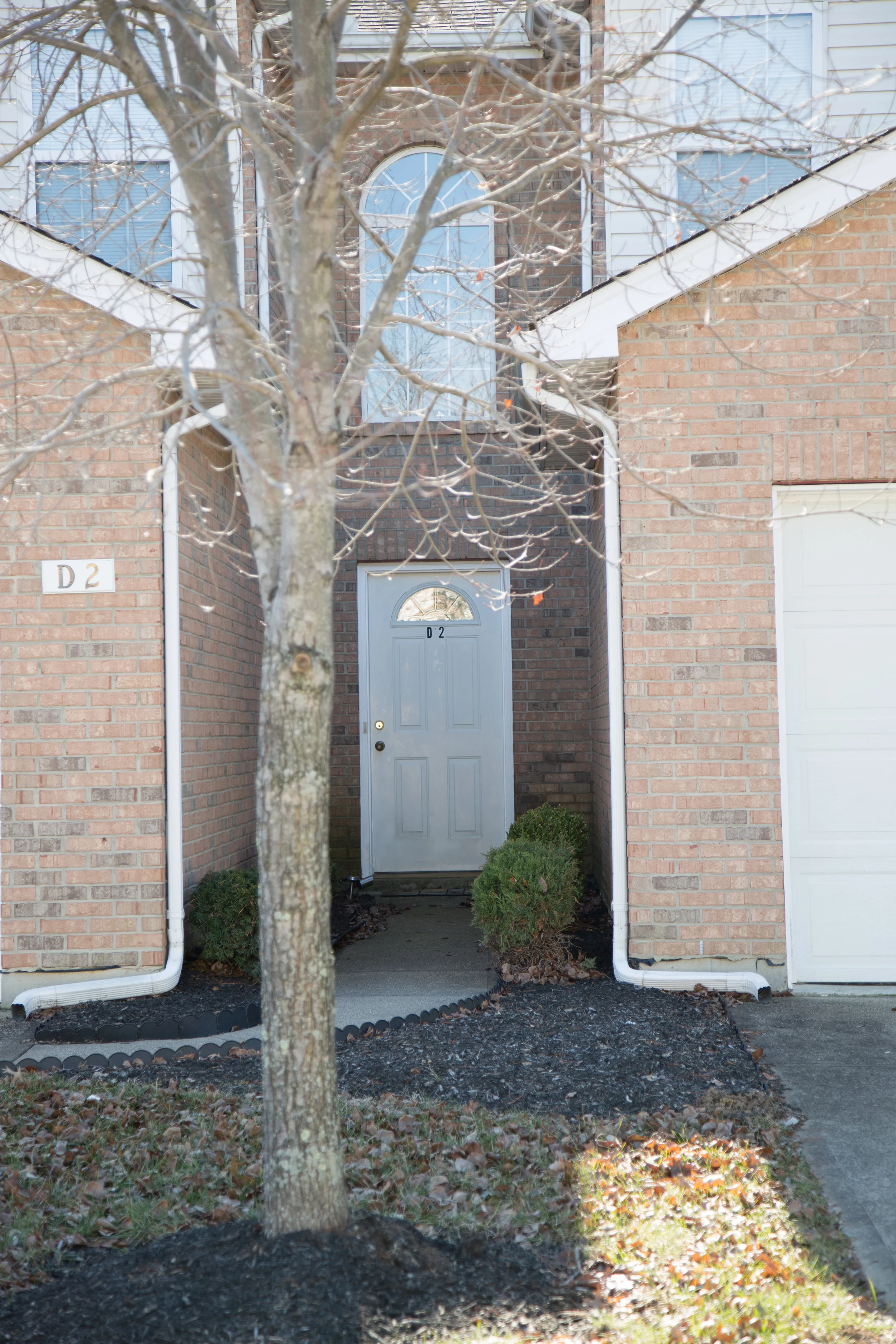 Private Entrance to Townhome
