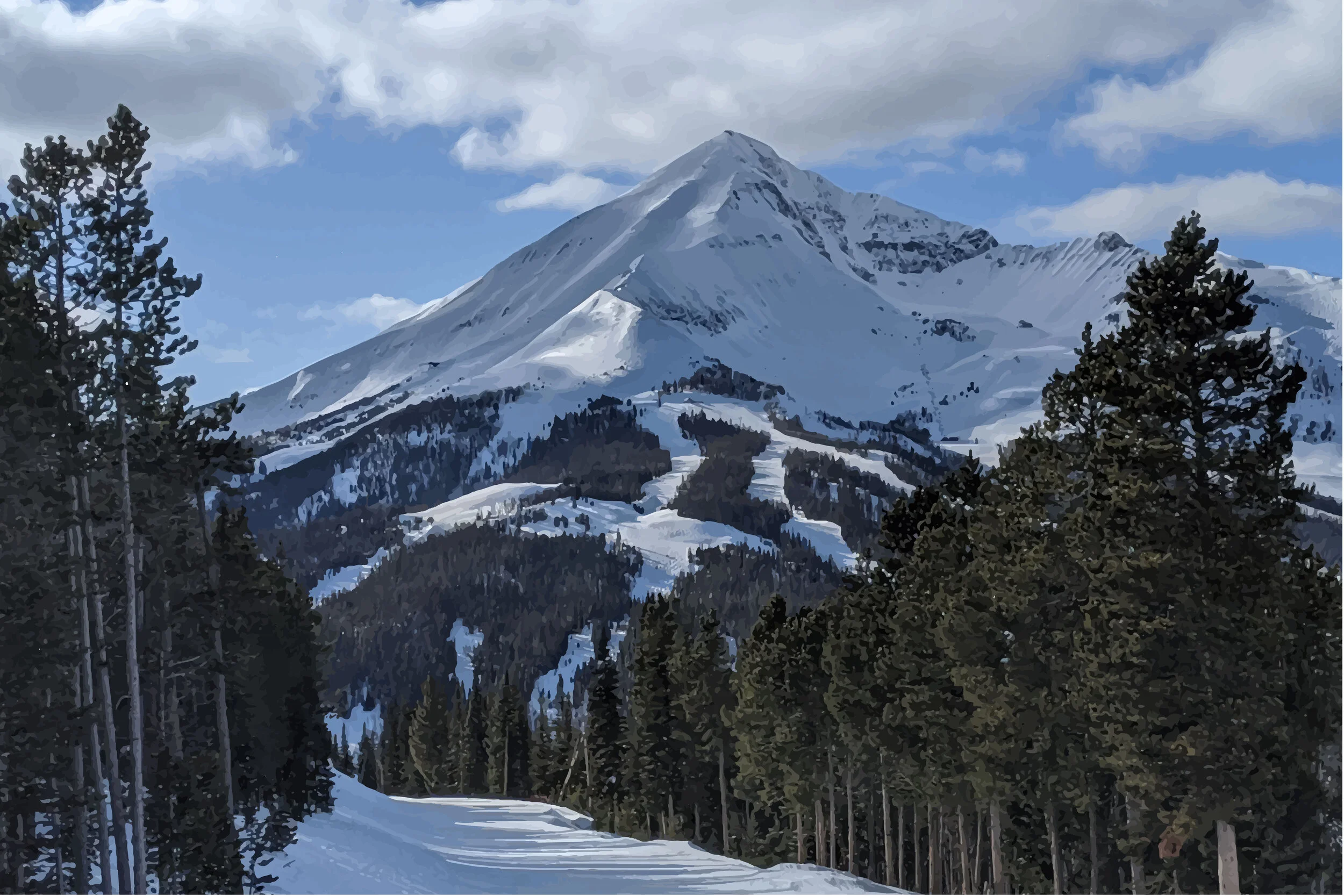 Big Sky, MT - Lone Mountain