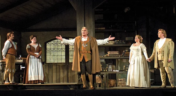 Act III Scene 1 of Die Meistersinger von Nürnberg. – Source
