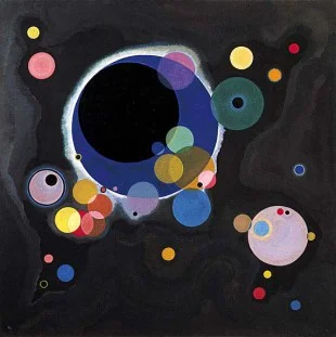 Wassily Kandinsky – Several Circles (1926) – Source