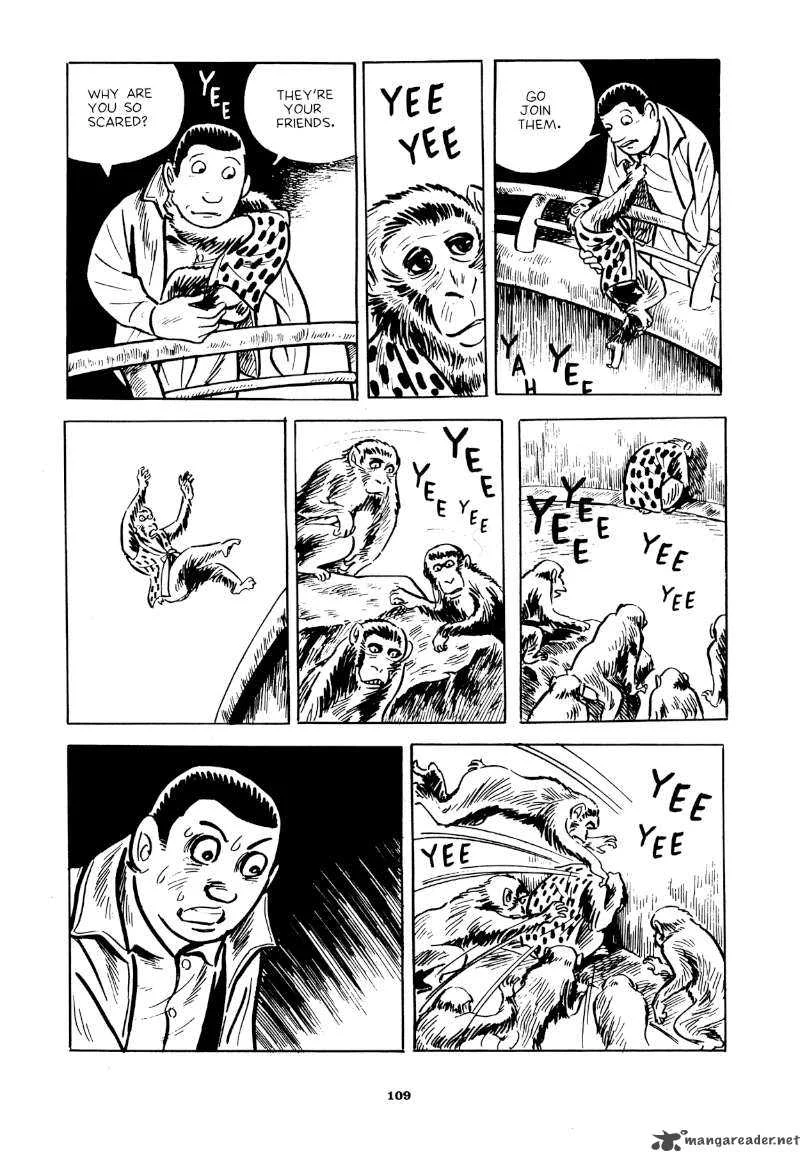 Yoshihiro Tatsumi – “Beloved Monkey.” Abandon the Old in Tokyo. Drawn and Quarterly, 2012: 109 – Source