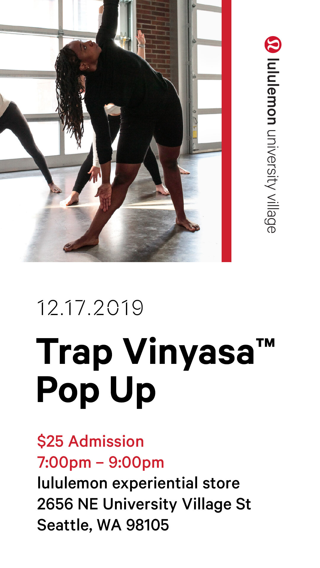 Trap Vinyasa™ Pop Up X Lululemon