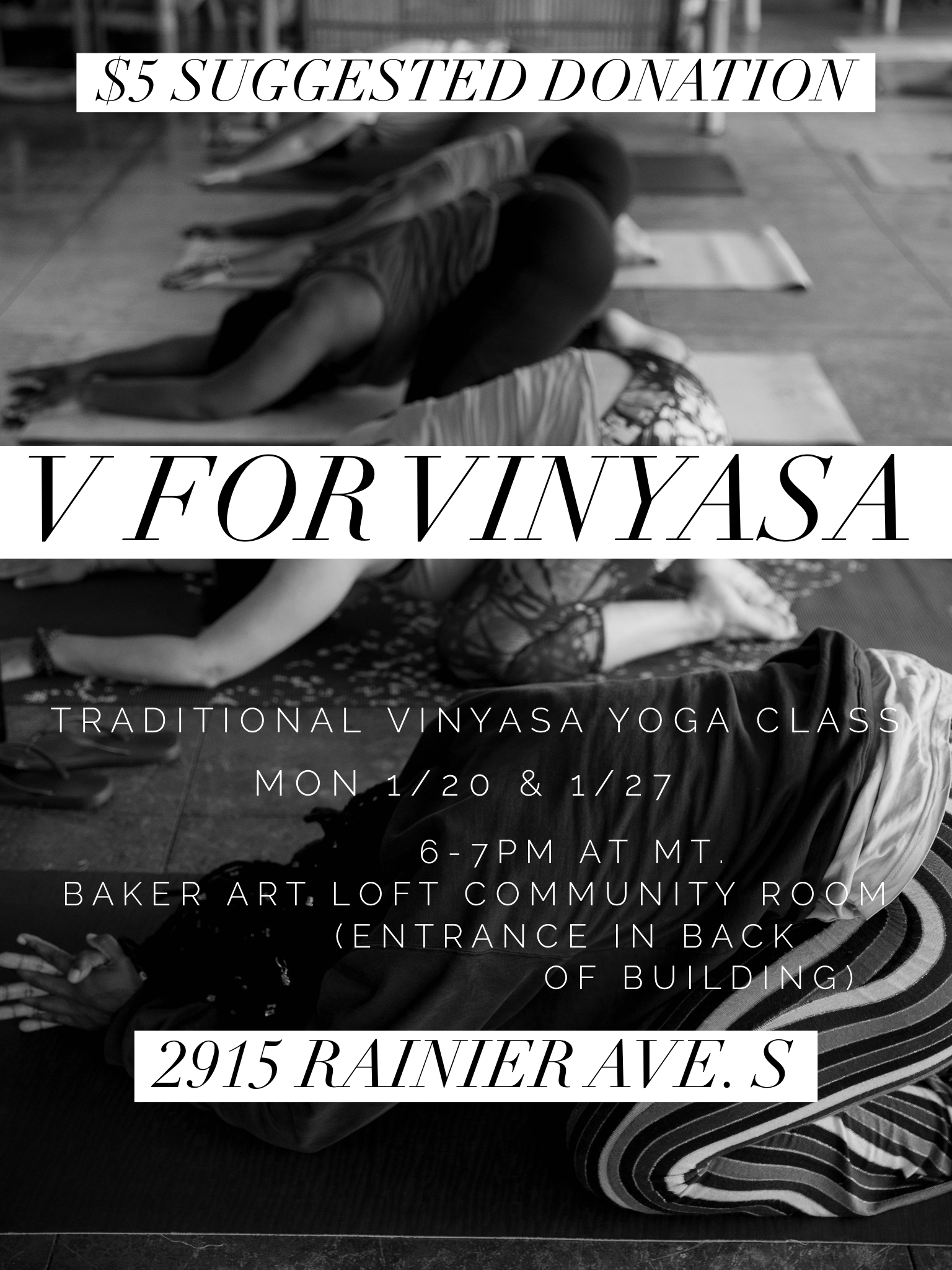 Donation-Based Traditional Vinyasa Class
