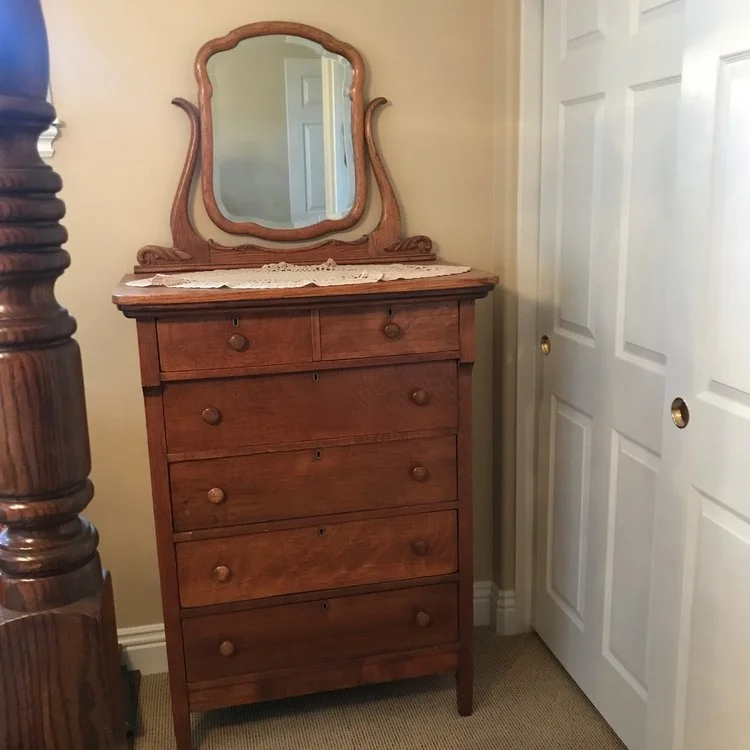 vintage wood dresser Vintage Pine Dresser – The Cottage