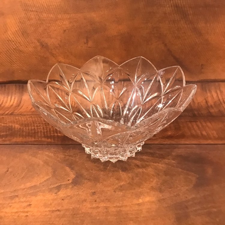Extra Large Glass Bowls — Birdie in a Barn, Vintage Event Rentals