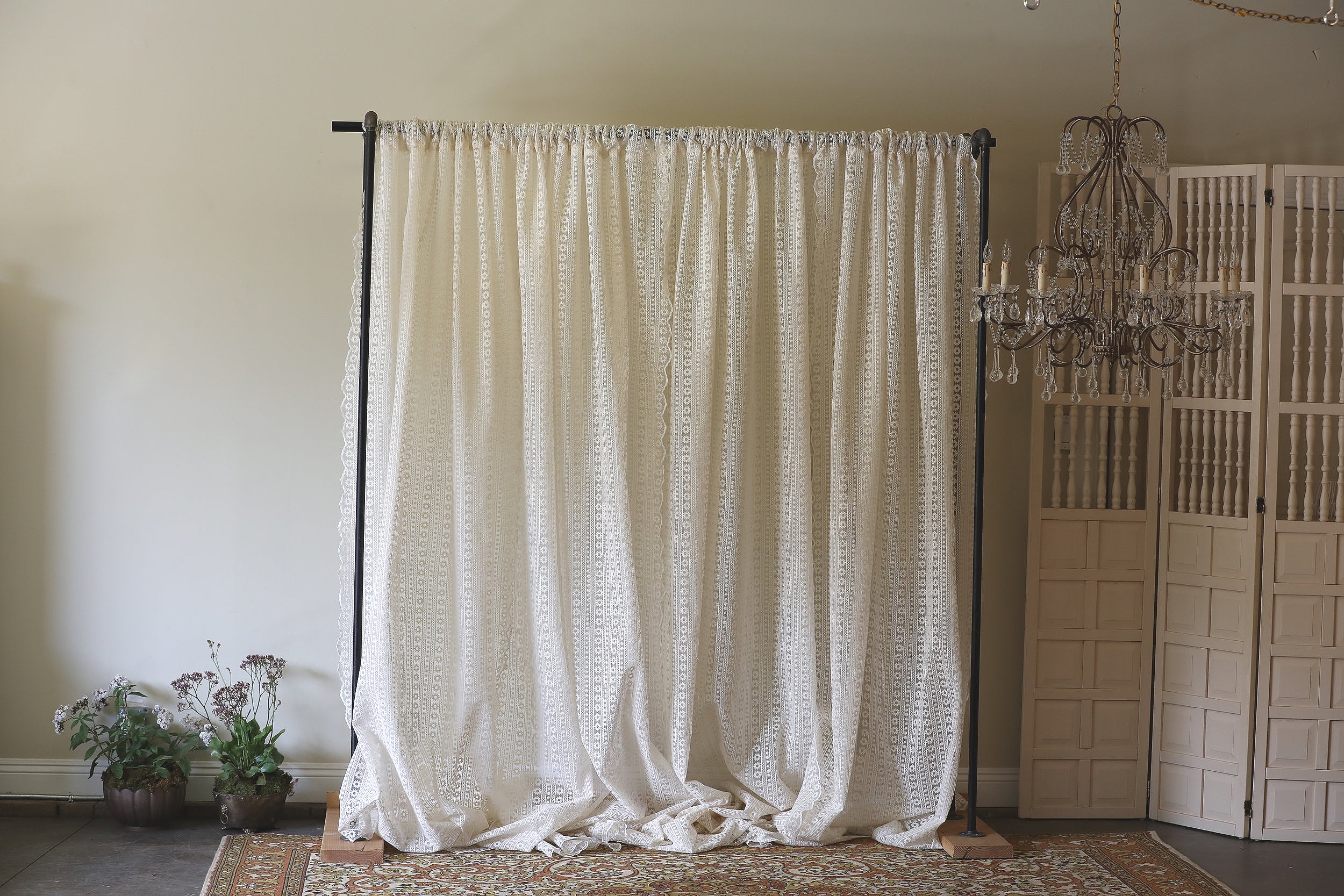 Lace Curtain Backdrop