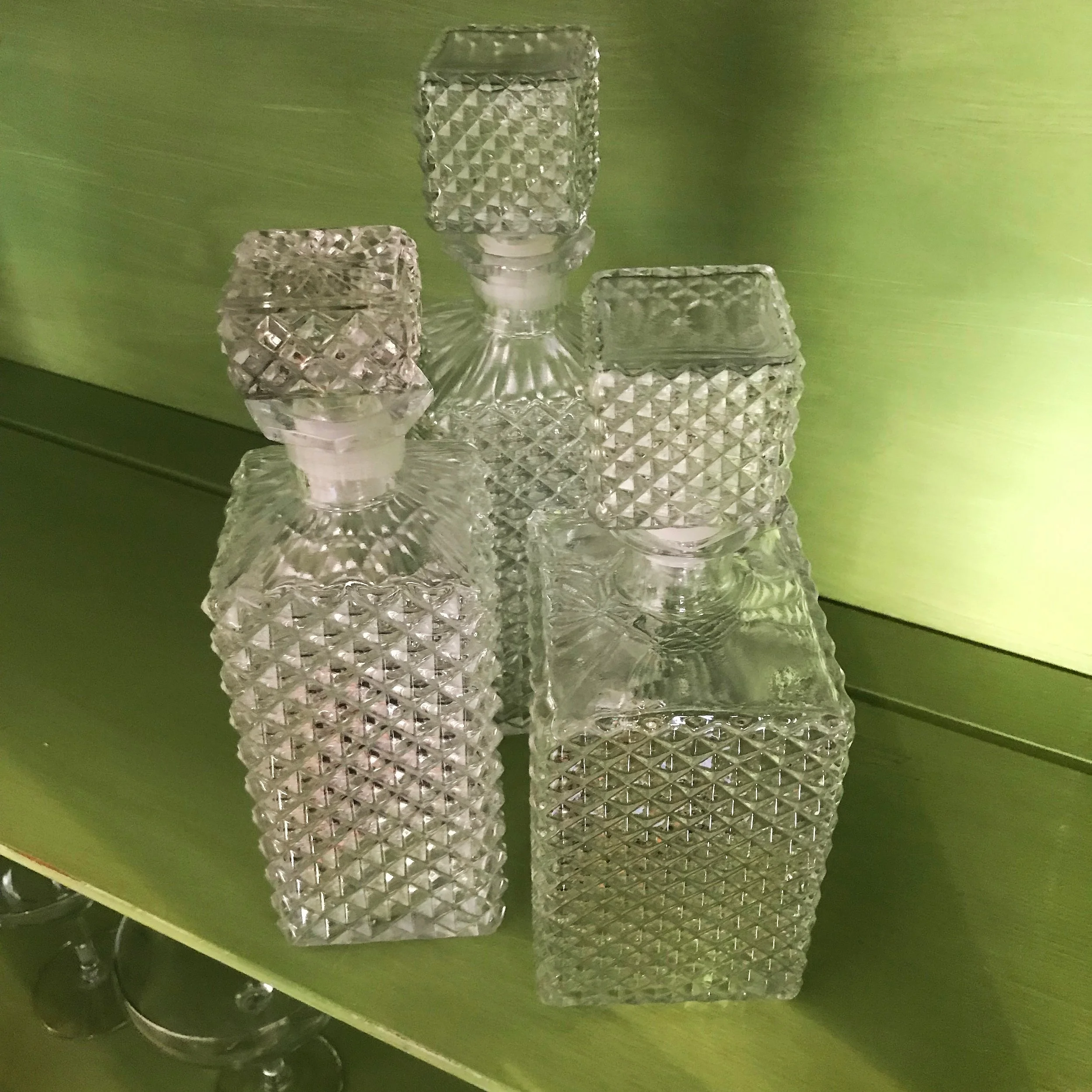 Vintage Crystal Decanters