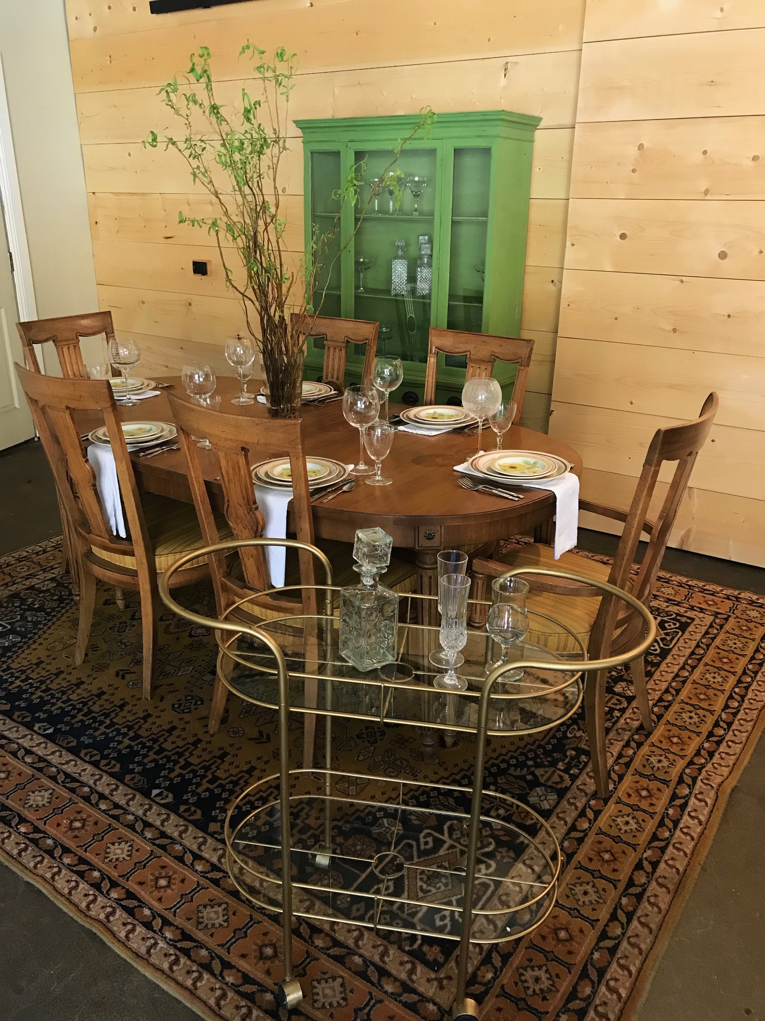 Vintage Mid Century Modern Dining Room