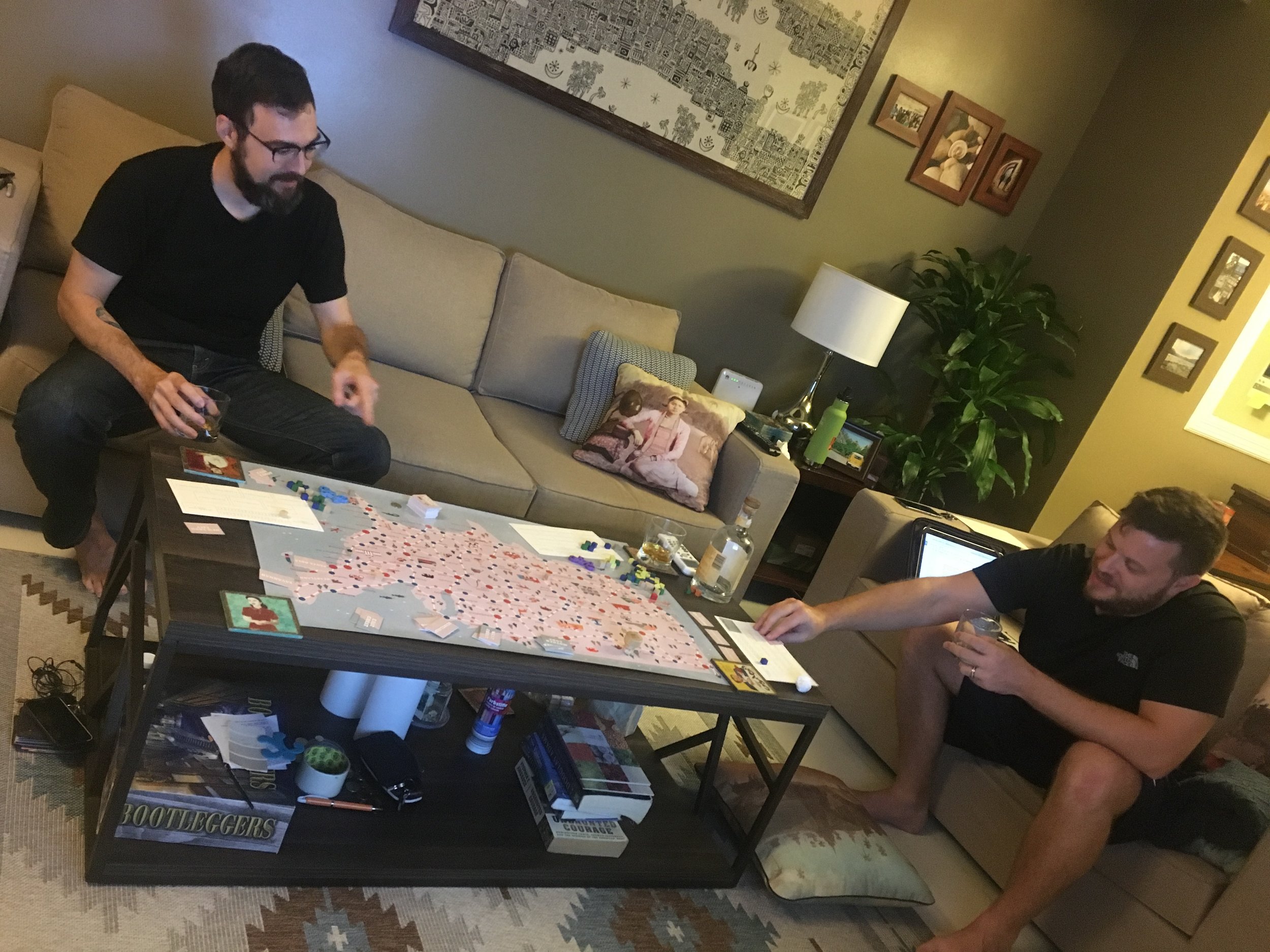Our trusty confidant Jeff and his expertise in game play helped us overcome some big hurdles.
