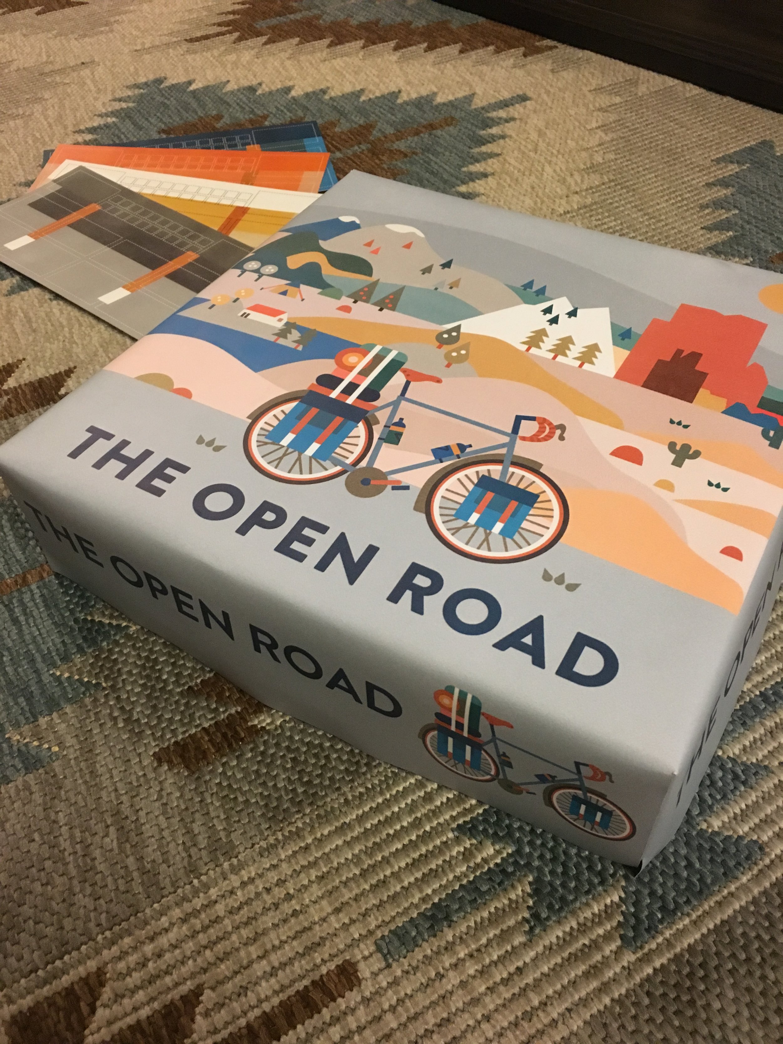 Our prototype box so we can start taking some pictures of it and take it to public places.