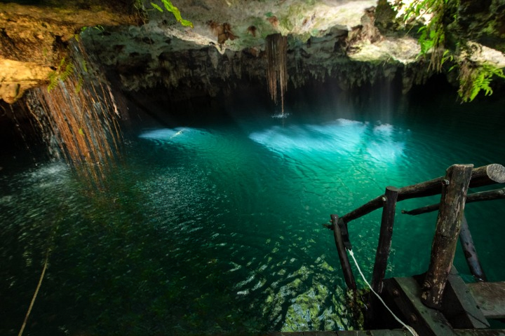 Experience the magic of a sacred cenote.