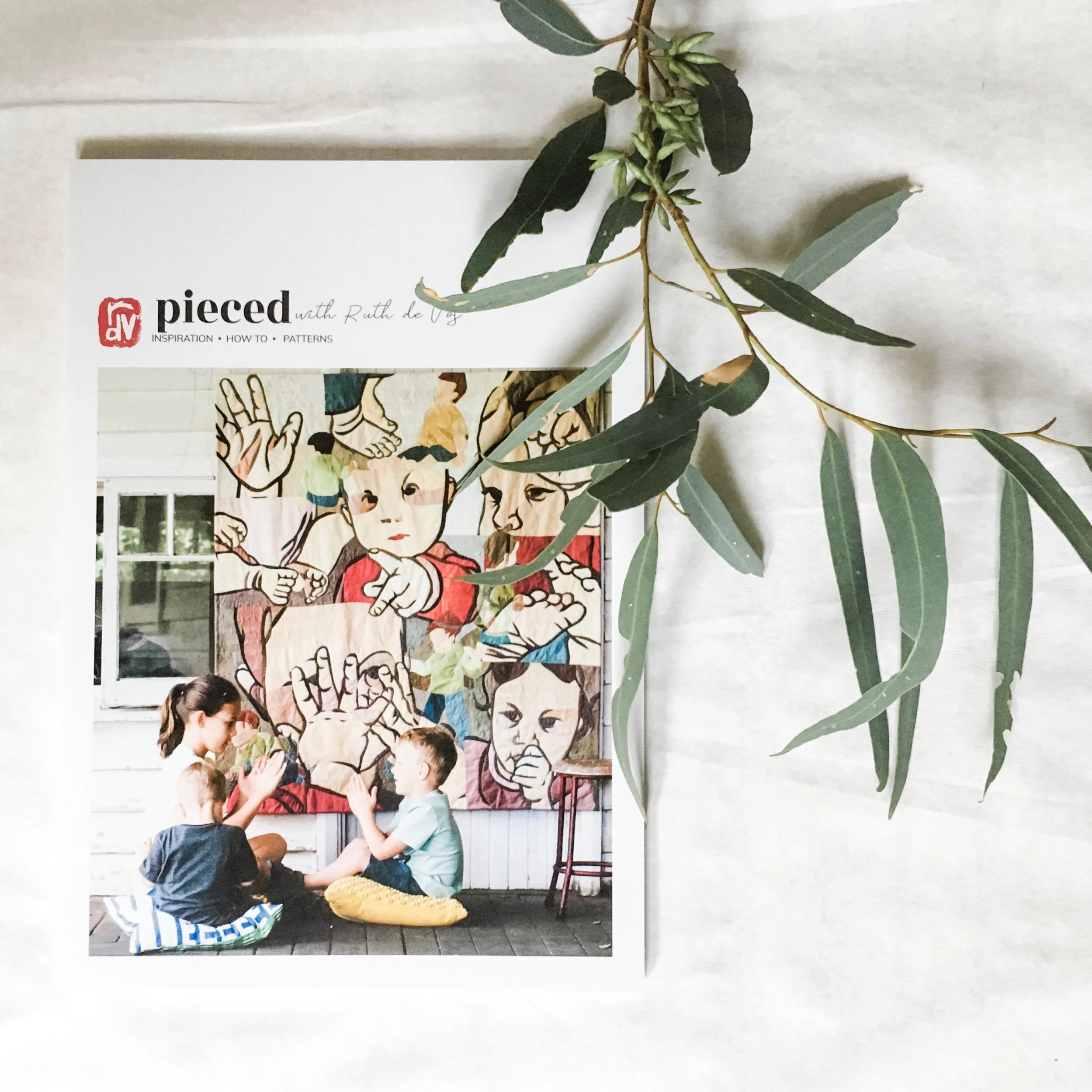 Is your mother creative, or interested in quiltmaking? If so, ‘pieced’ is a perfect gift - jam-packed with inspirational images, step-by-step instructions and a couple of patterns to try. Click image to learn more.