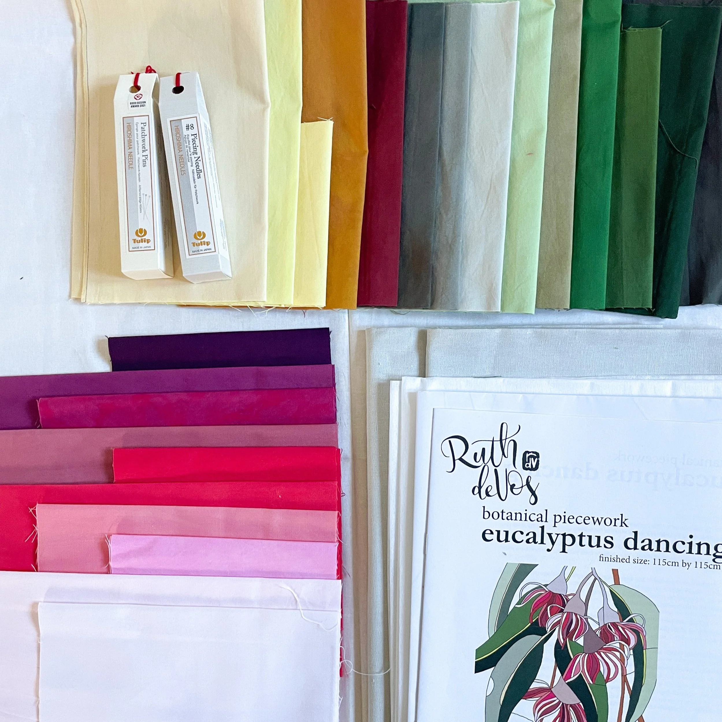 Six Botanical Quilt Patterns