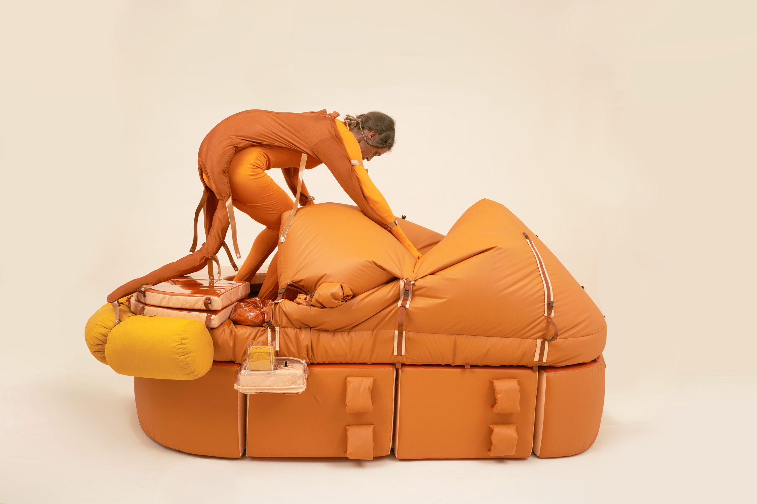 Lucy McRae Solitary Survival Raft Ariel Fisher