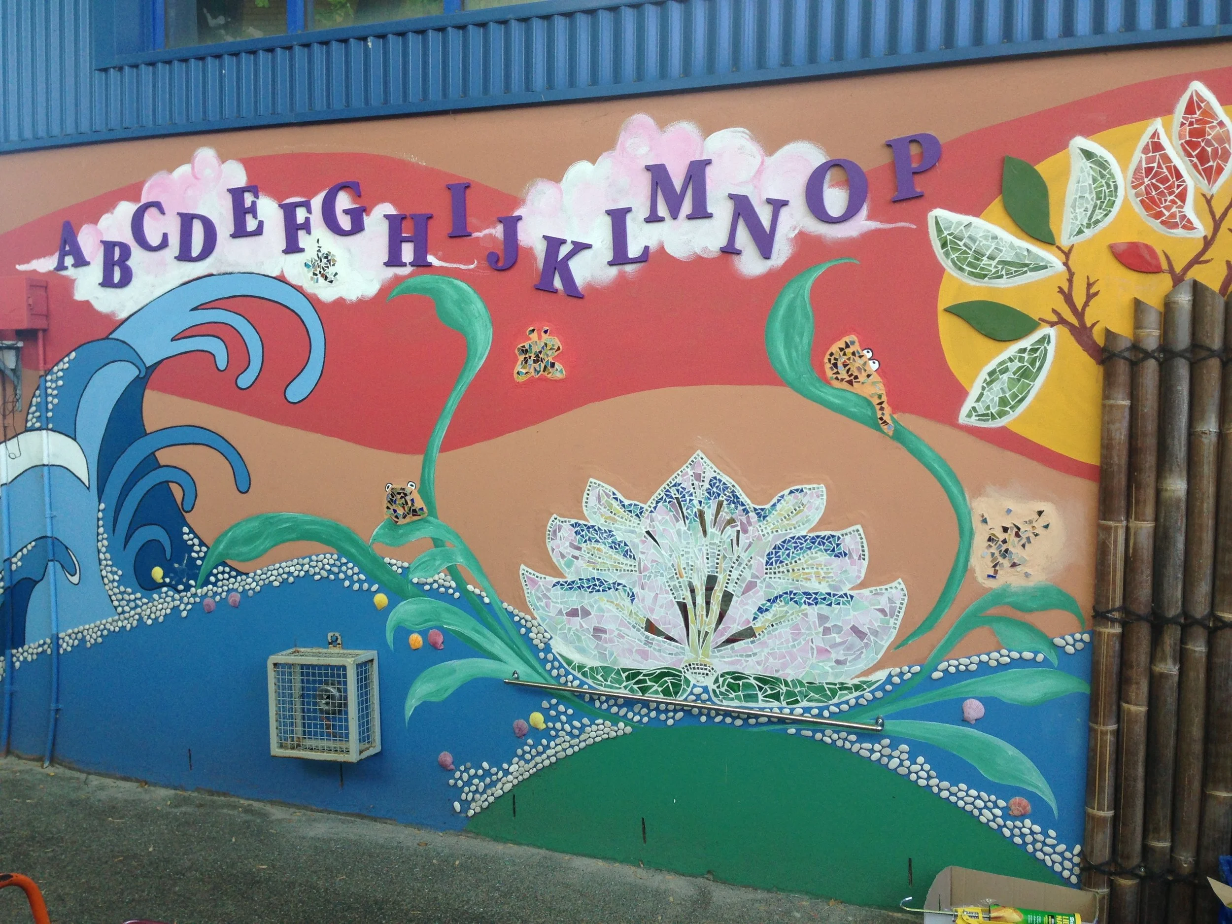Greythorne Early Learning Centre Sensory mural