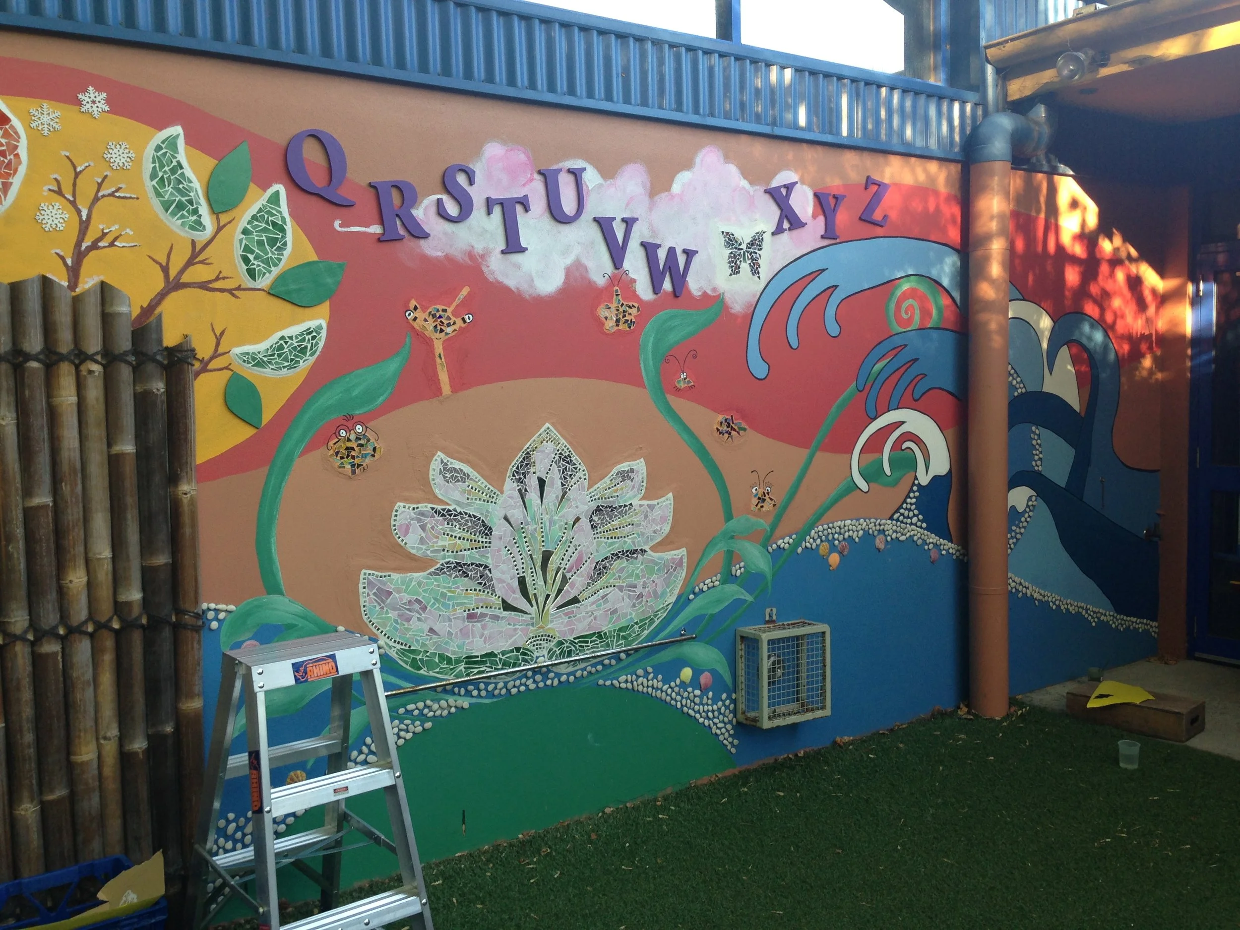 Greythorne Early Learning Centre sensory mural