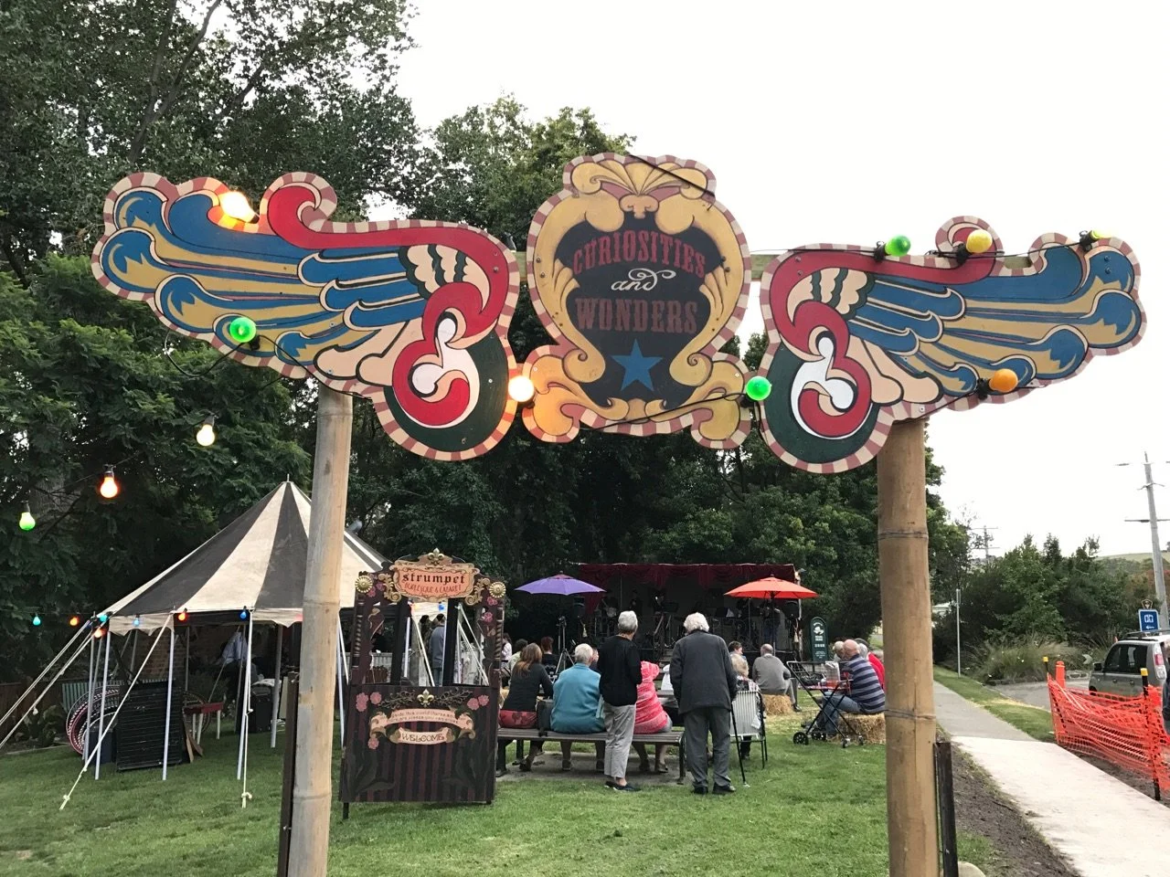 Curiosities and Wonders sign.JPG