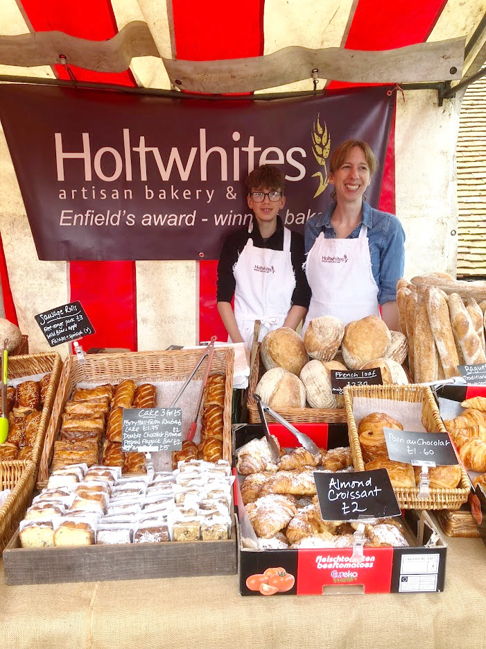HOLTWHITES BAKERY (Sunday) Enfield's award winning bakery. Top quality bread baked fresh that day. http://www.holtwhitesbakery.co.uk/