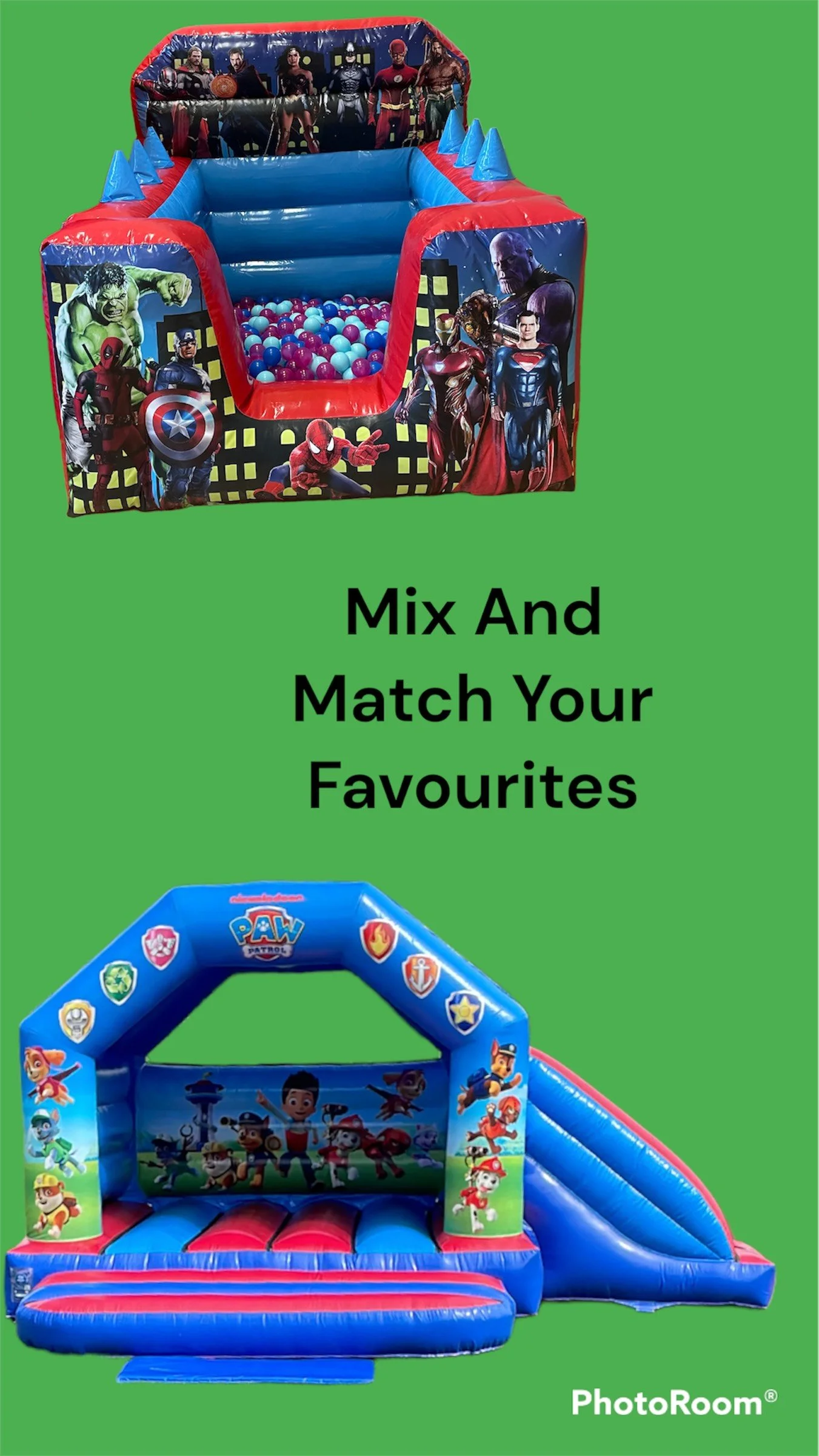 Bouncy Castle And Inflatable Ball Pits Packages — Bouncy Castle Hire Lewes