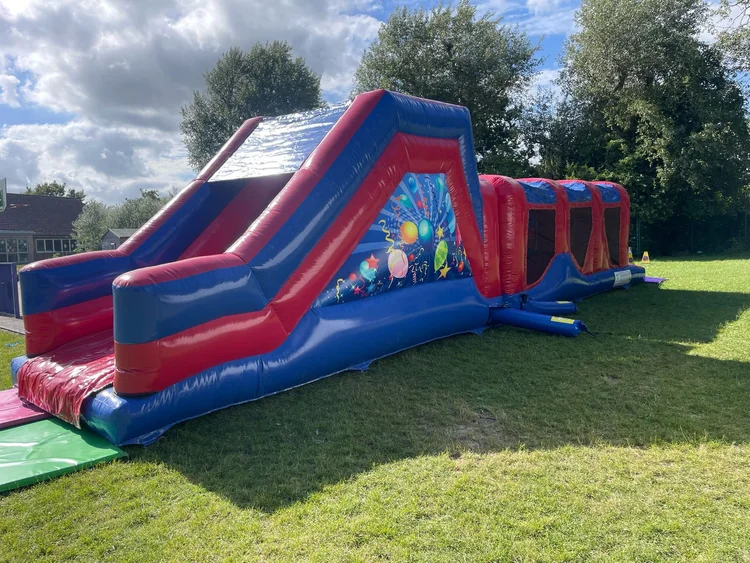 Obstacle courses & slides for hire in Sussex