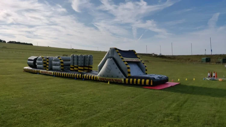 Obstacle courses & slides for hire in Sussex