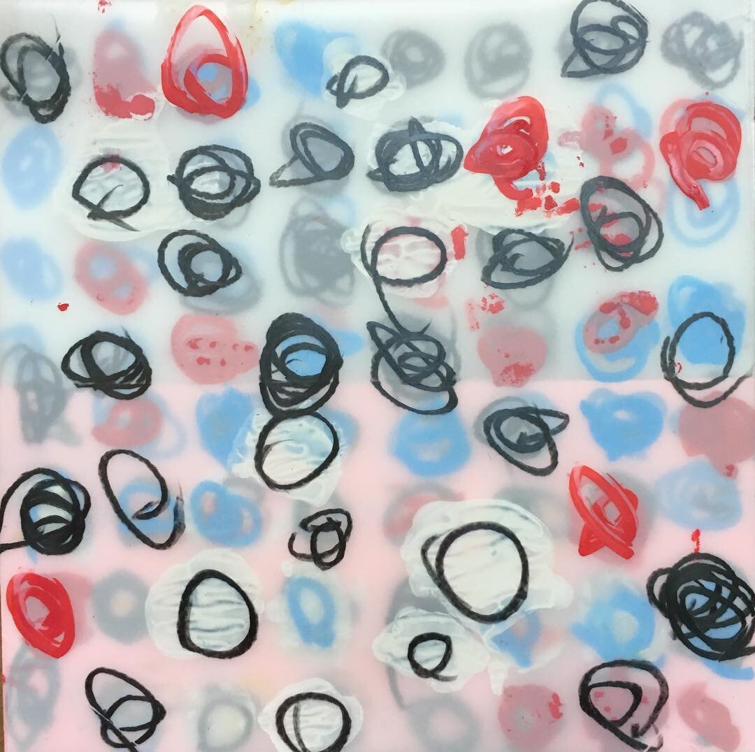 Winter Solstice IV, 2017. Mixed media, ink, paint marker, pencil, paper, vellum. Dim. 20 X 20 cm. #worksonpaper #ink #pencildrawing #crayon #arte #art #picoftheday #coloredpencil #artistoninstagram #artoftheday #artwork #drawling #instadraw #artsy #i