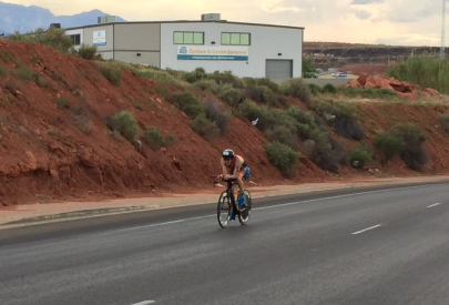 At some point during the bike, not exactly sure when this was taken, thanks Gary Hutchinson for the photos.