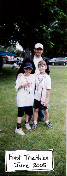 Me, my Dad Brian, and friend Nic