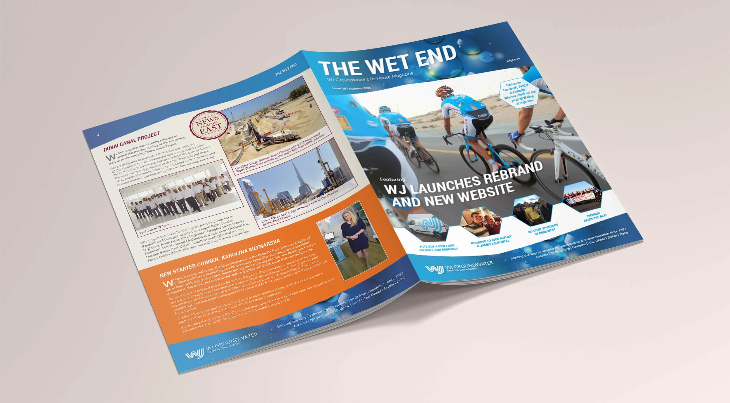 Issue 28 Front & Rear spread