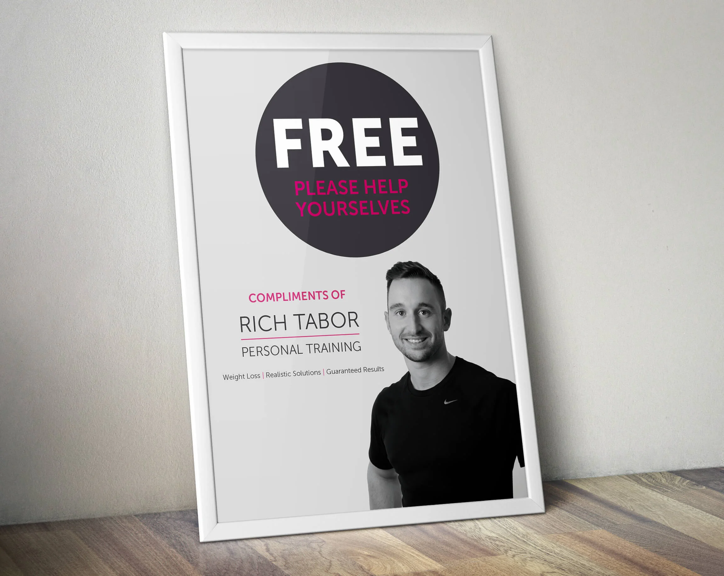 A4 Poster to accompany the A5 flyers