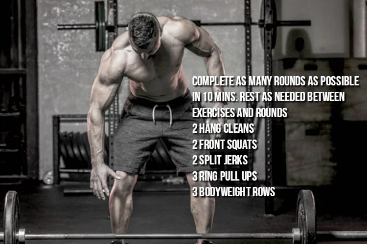 Full Body Barbell And Olympic Ring Workout
