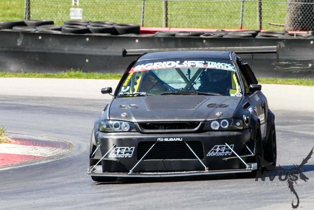 Coming into the Straightaway