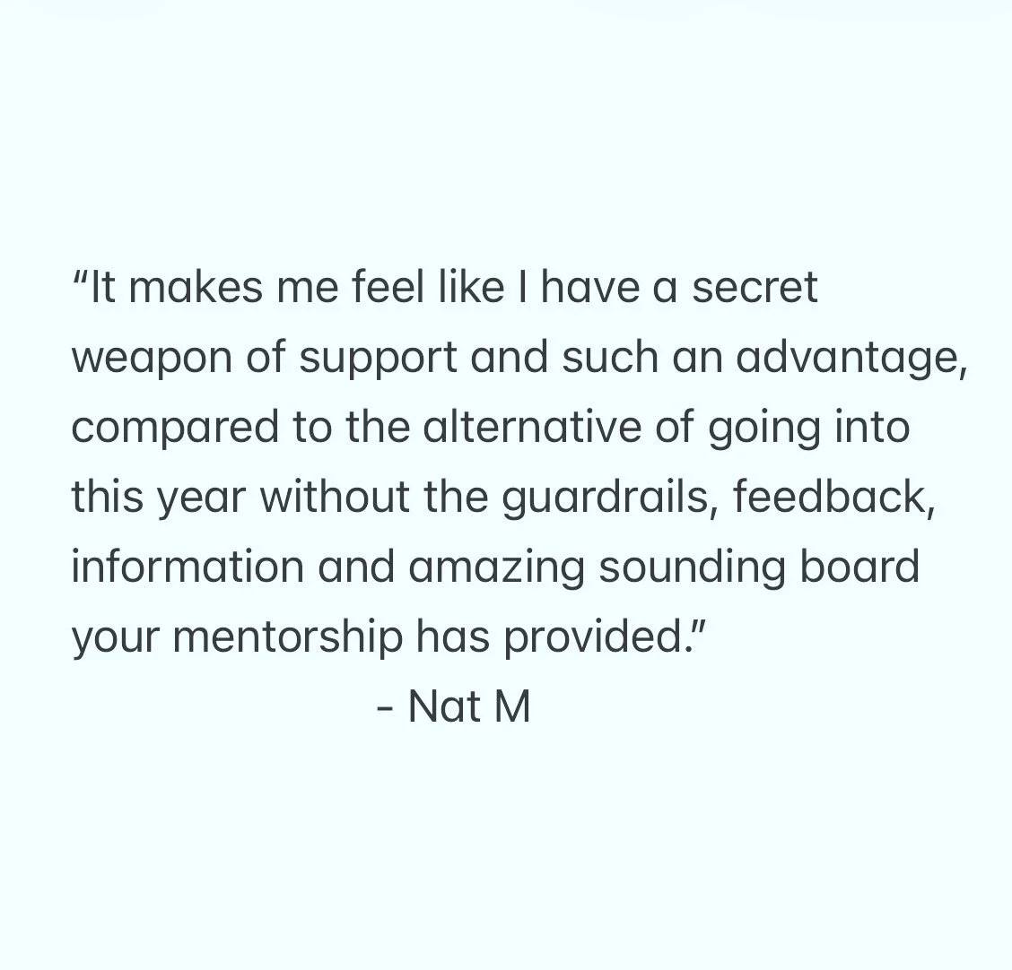 I received this message from a client today.
It wasn&rsquo;t asked for, it just came through in an email exchange&hellip; and it really landed.

&ldquo;It makes me feel like I have a secret weapon of support and such an advantage, compared to the alt