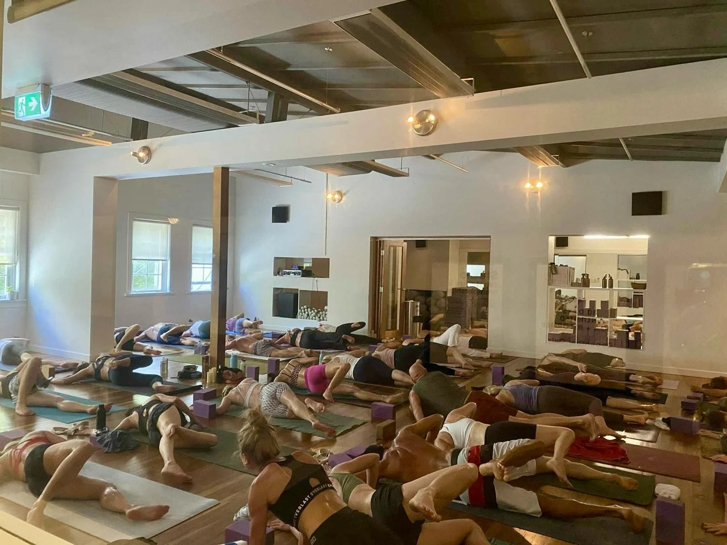 Christmas Eve morning @powerlivingmanly. A beautiful morning, amazing students. Blessed!