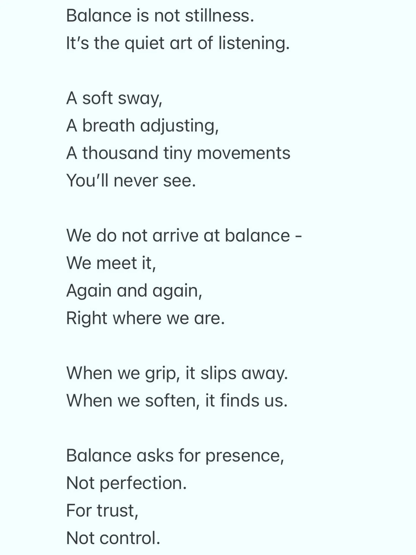 As this year comes to a close - balance feels like the appropriate word to use. With the year of the snake 🐍 coming to a close, shedding of layers on repeat. We close the shedding and open to the forward momentum of the horse 🐎 in 2026. Forward pro