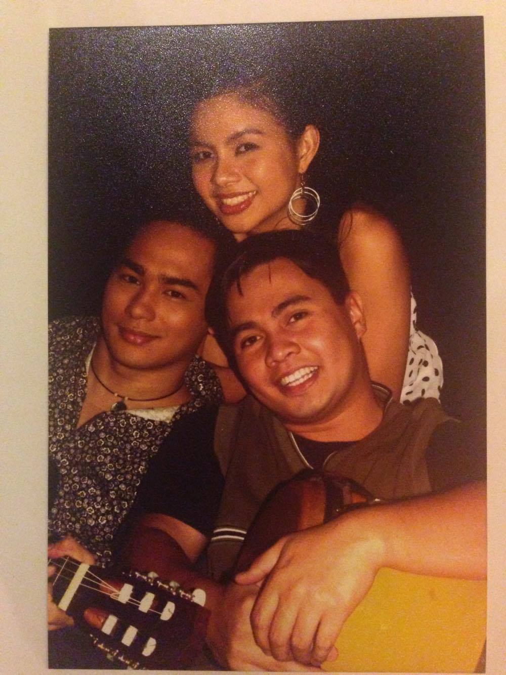 Sitti and the Cubanos - Brian Soriano on guitars and Ryan Angeles on percussions. :)