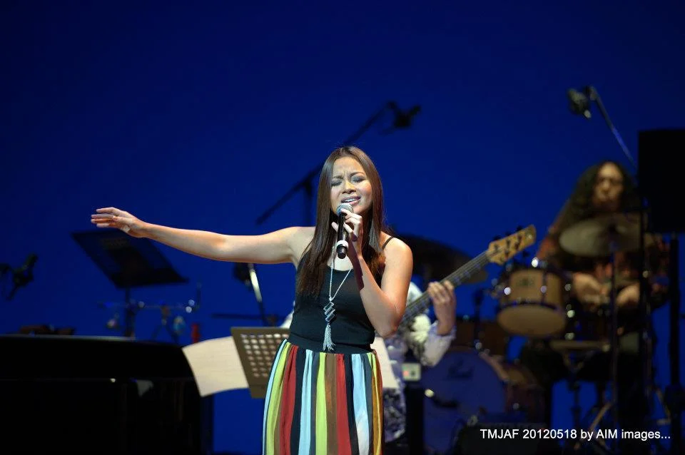 My first jazz festival participation in another country - Tokyo, Japan, for Tokyo-Manila Jazz and Arts Festival, May 2012. I had so many self-doubts then though, not feeling I was “legit” enough and maybe it showed in my performance.