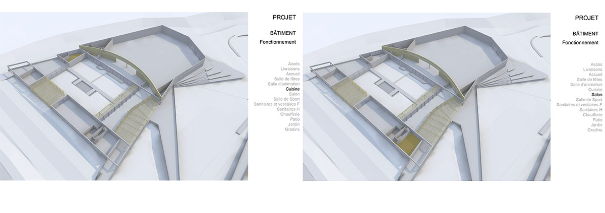 Copy of Centre culturel Turc Conception