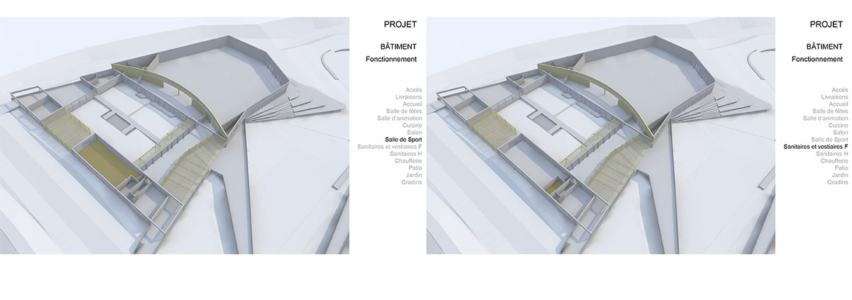 Copy of Centre culturel Turc Conception