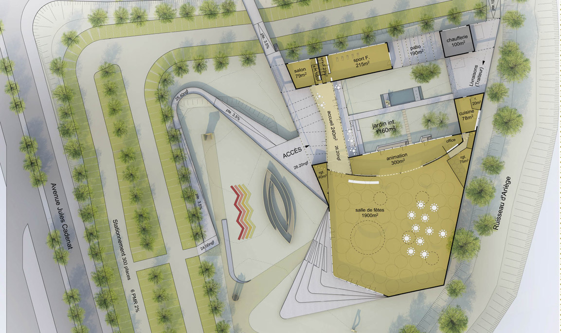 Copy of Centre culturel Turc Conception