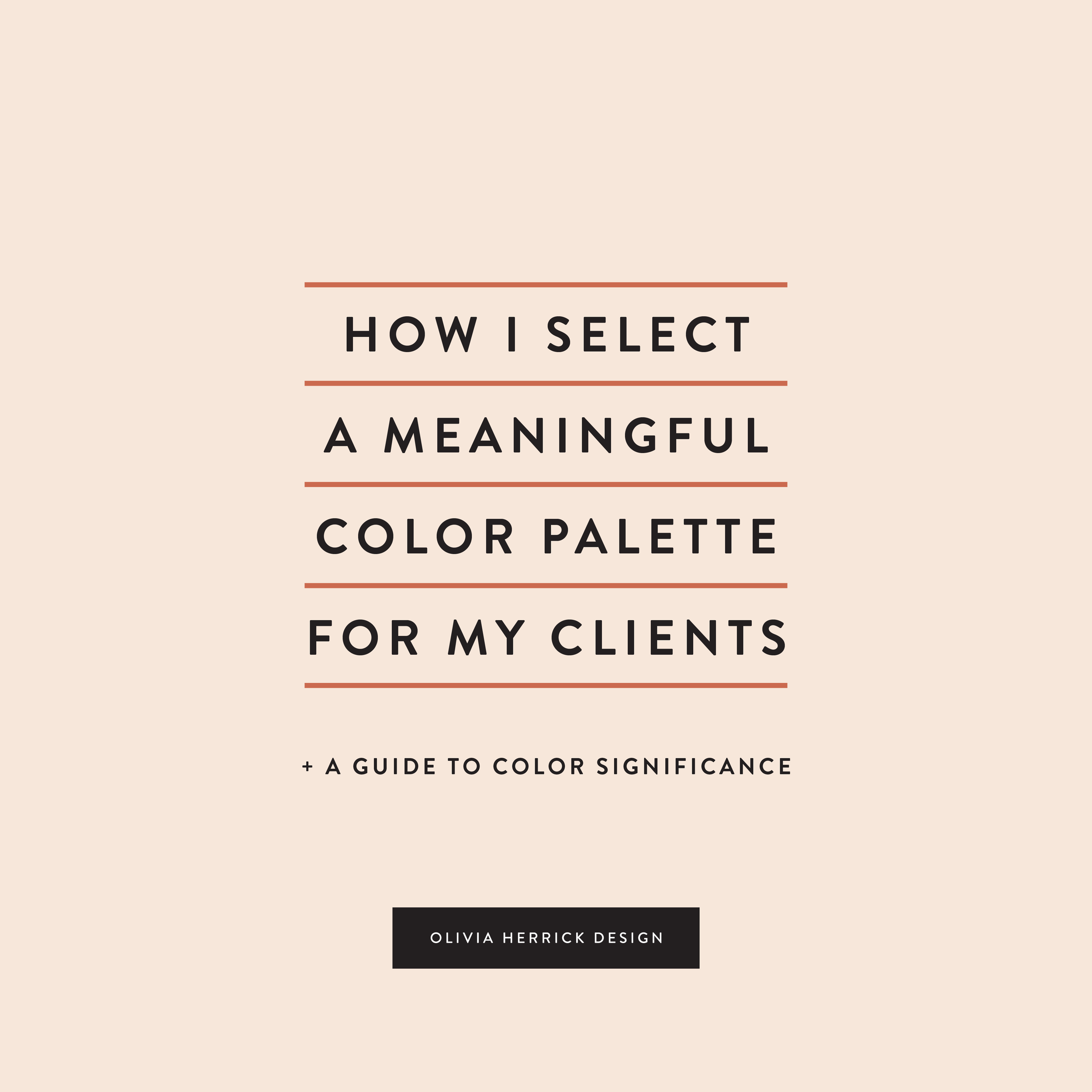 How I Select Brand Colors For My Clients