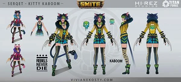 Artwork: Hi-Rez Studios Concept Artist & Passage Instructor, Viviane Kosty