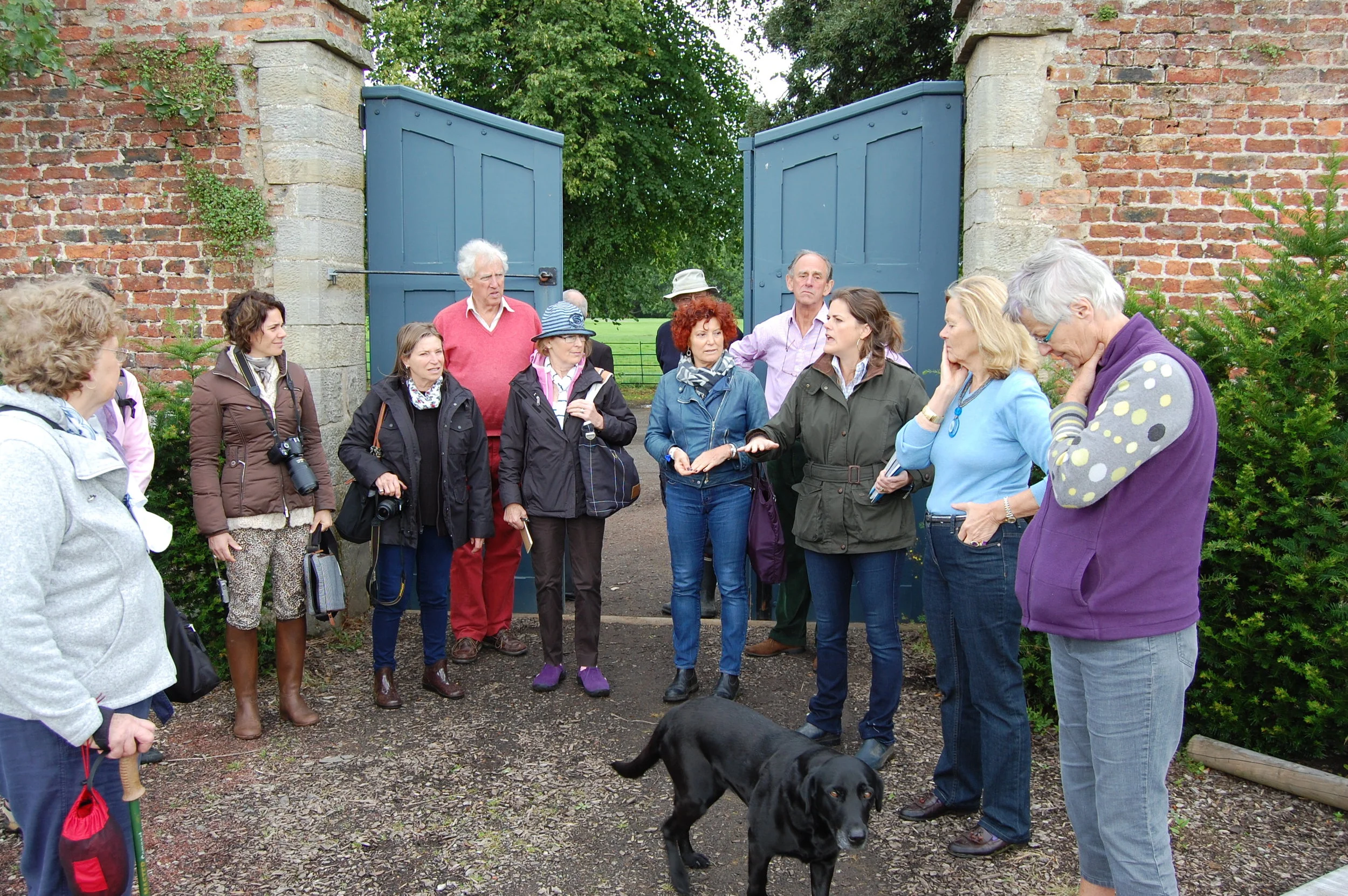 With Skye Hopetoun at Hopetoun House, Edinburgh, 2012